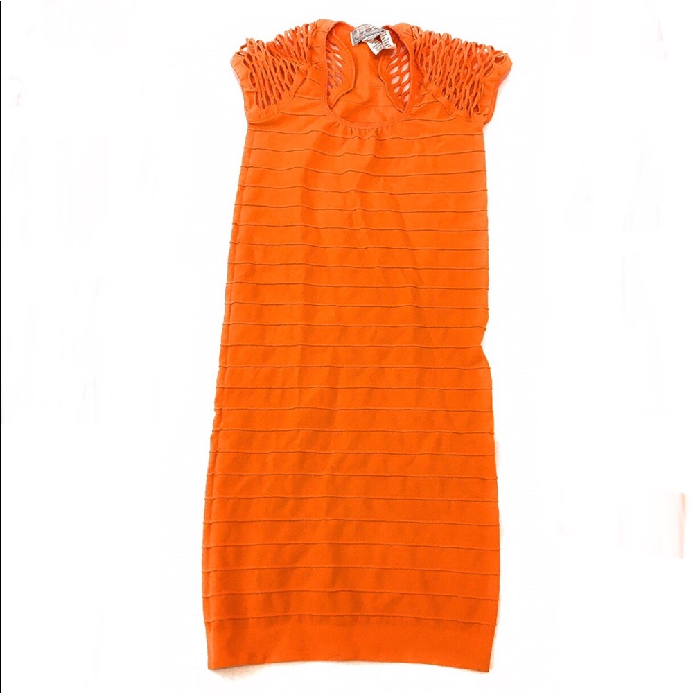 Bodycon Mini Dress Fishnet Sleeves Rave Wear